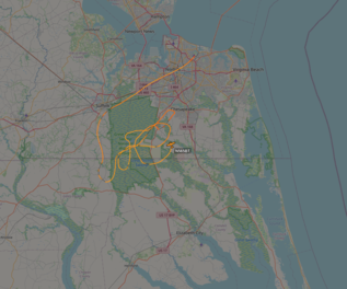 “Flight #N565BT (#N/A) is squawking emergency (7700)!”